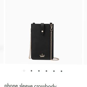 NWOT Kate Spade Phone Sleeve Crossbody